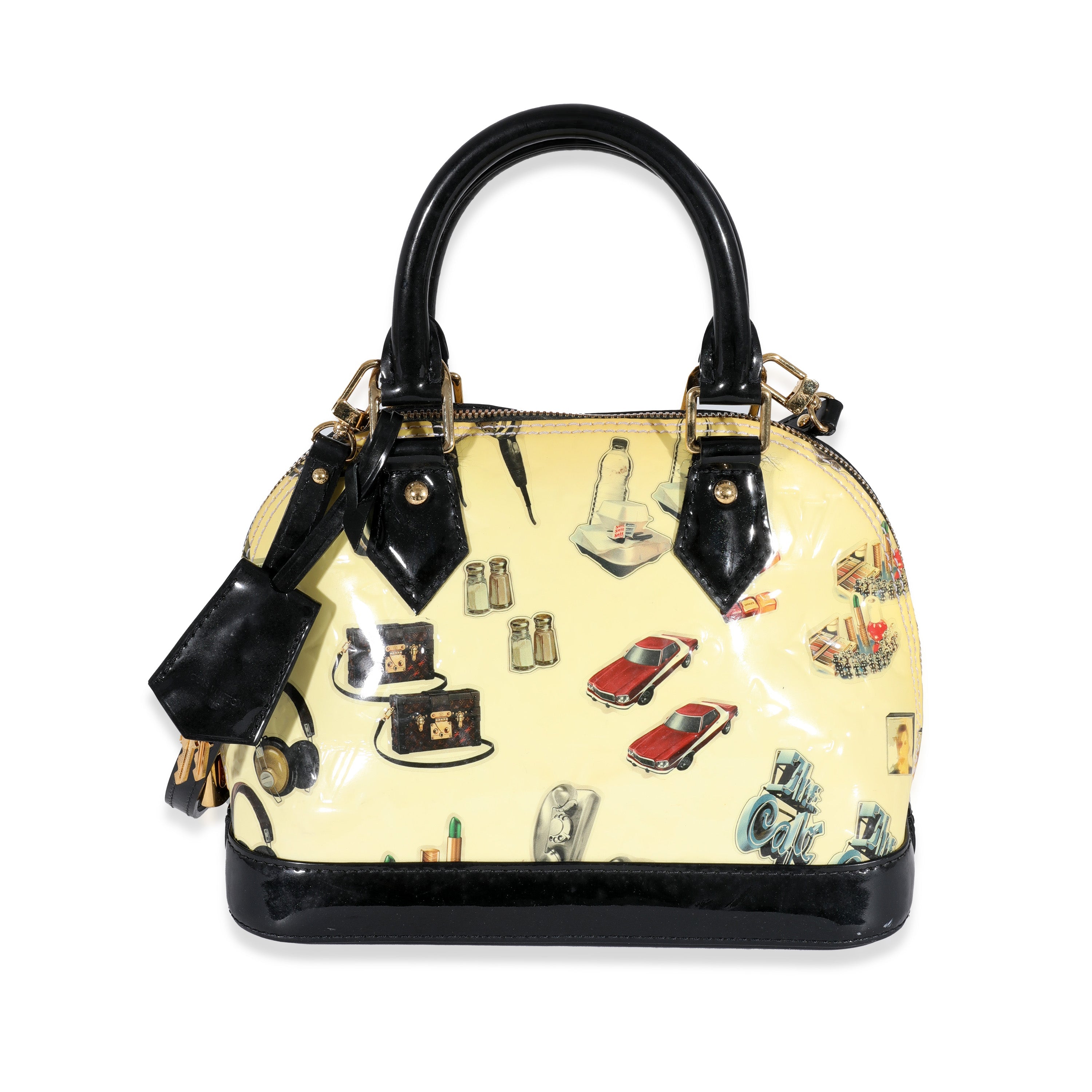 Louis Vuitton Louis Vuitton Monogram Vernis Stickers Alma BB