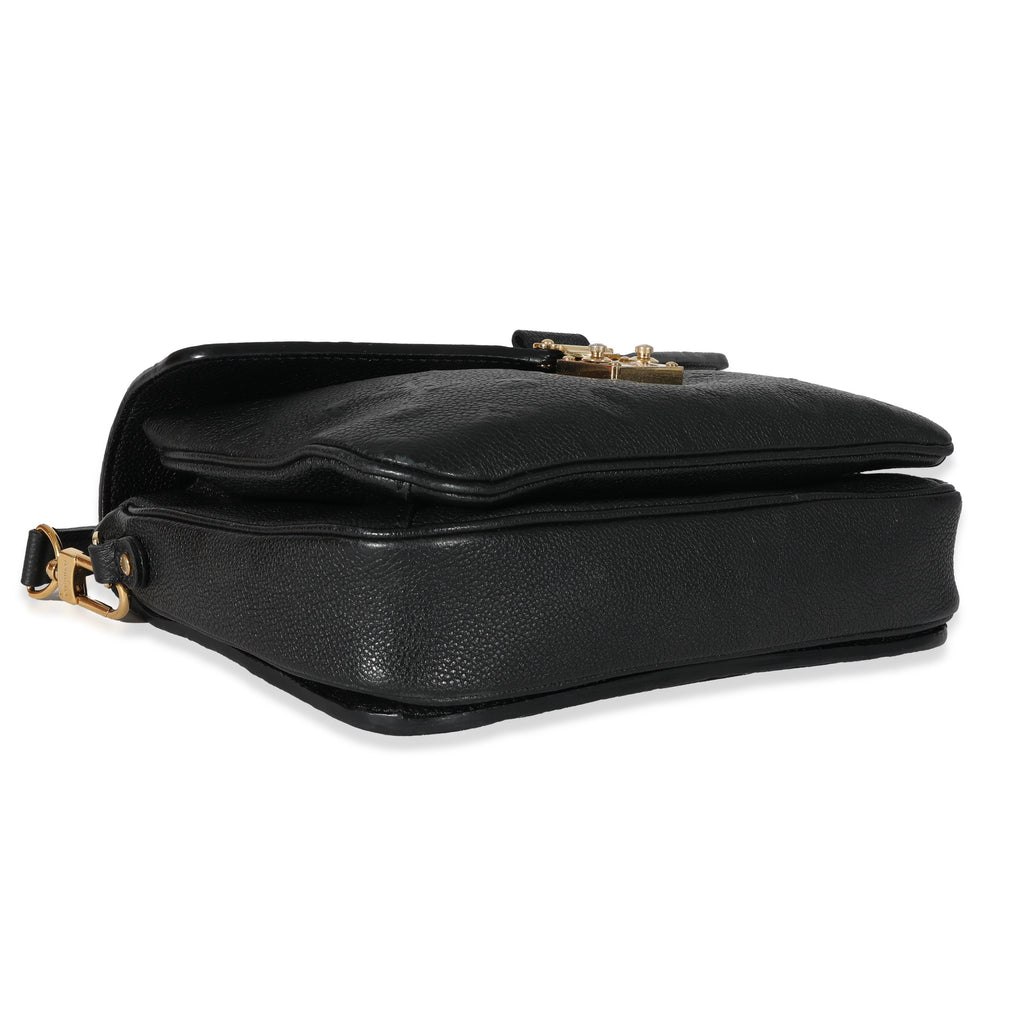 Louis Vuitton Louis Vuitton Black Monogram Empreinte Pochette Metis