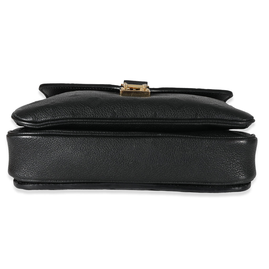 Louis Vuitton Louis Vuitton Black Monogram Empreinte Pochette Metis