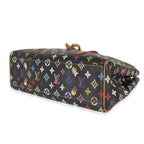 Louis Vuitton x Takashi Murakami Black Monogram Multicolore Aurelia MM