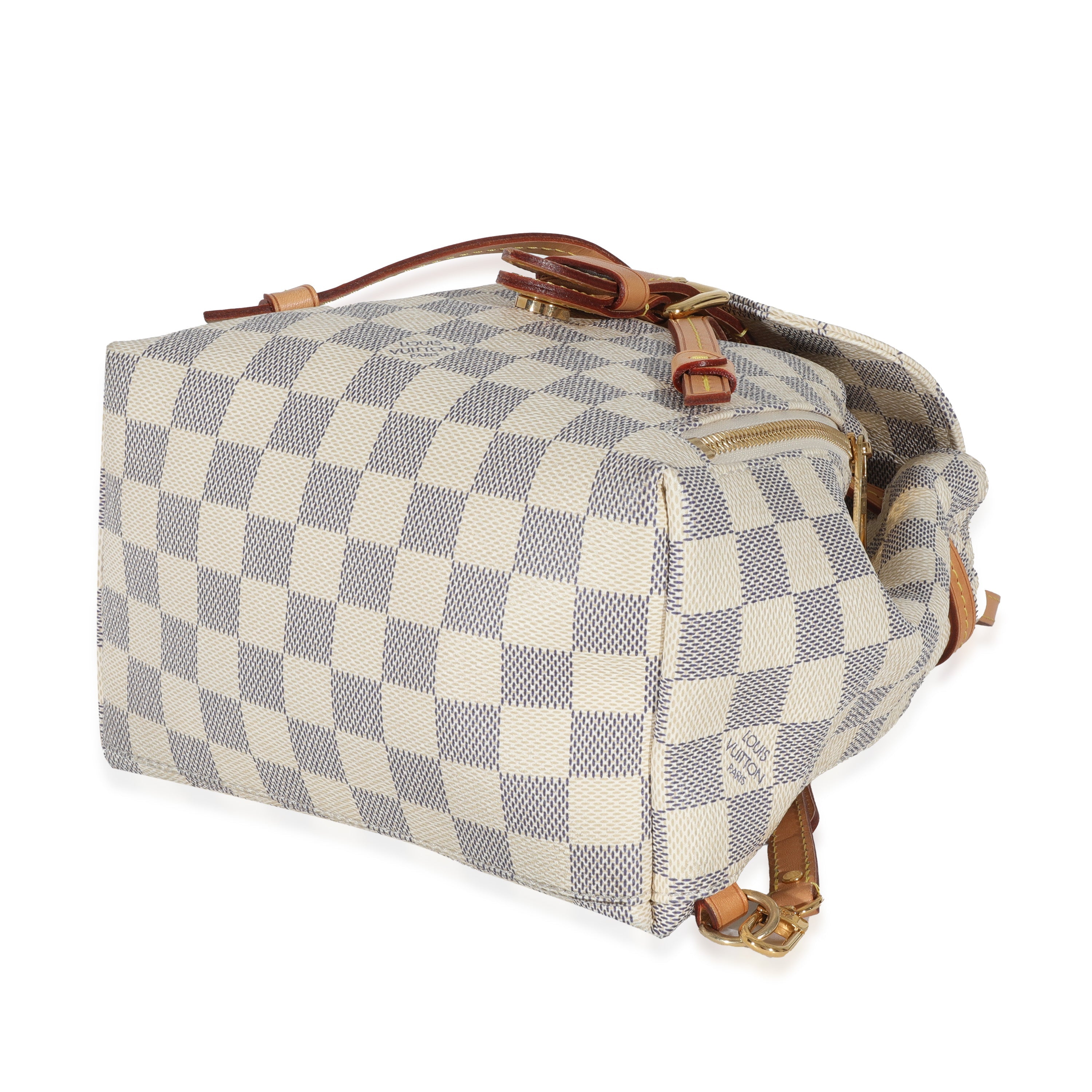 Louis Vuitton Louis Vuitton Damier Azur Canvas Sperone BB Backpack