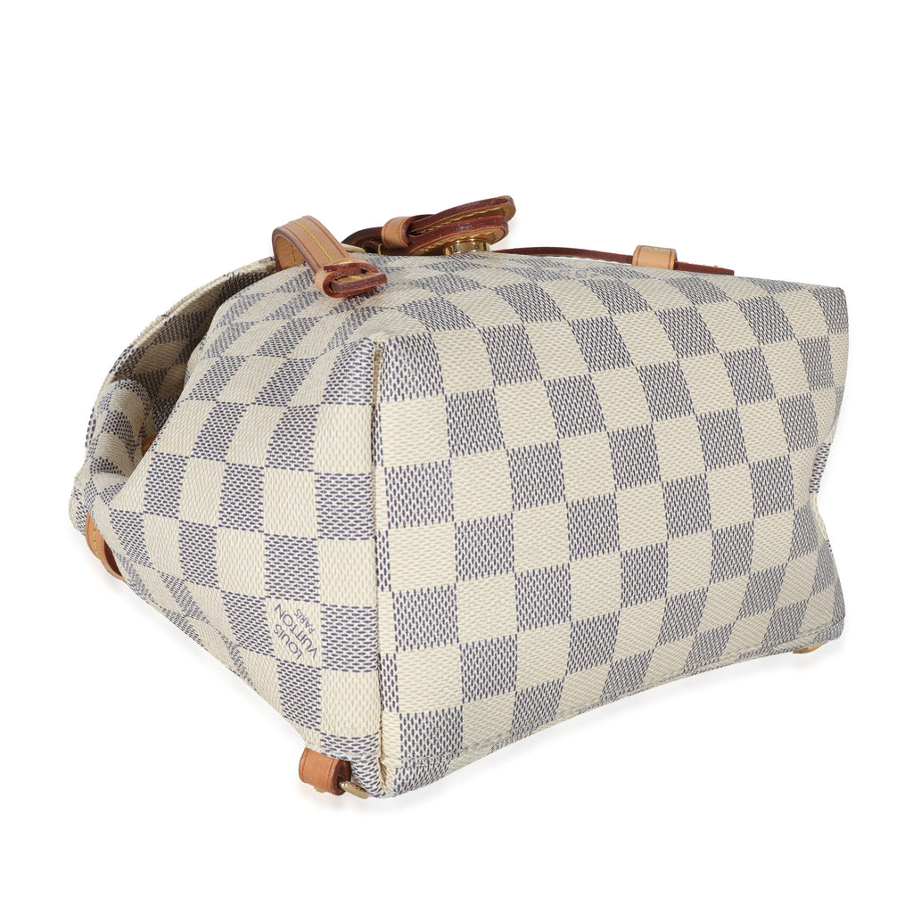 Louis Vuitton Louis Vuitton Damier Azur Canvas Sperone BB Backpack