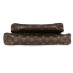 Louis Vuitton Louis Vuitton Monogram Canvas Khaki Multi Pochette Accessoires