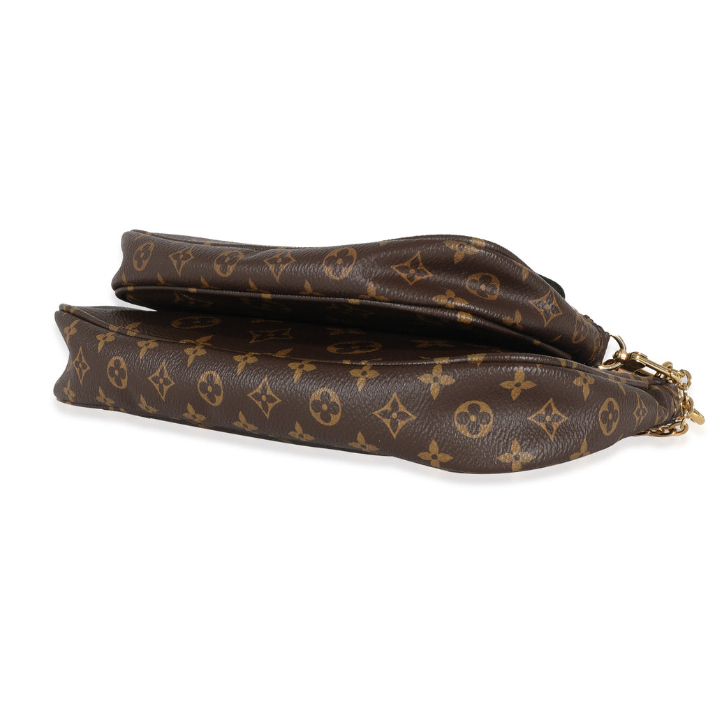 Louis Vuitton Louis Vuitton Monogram Canvas Khaki Multi Pochette Accessoires