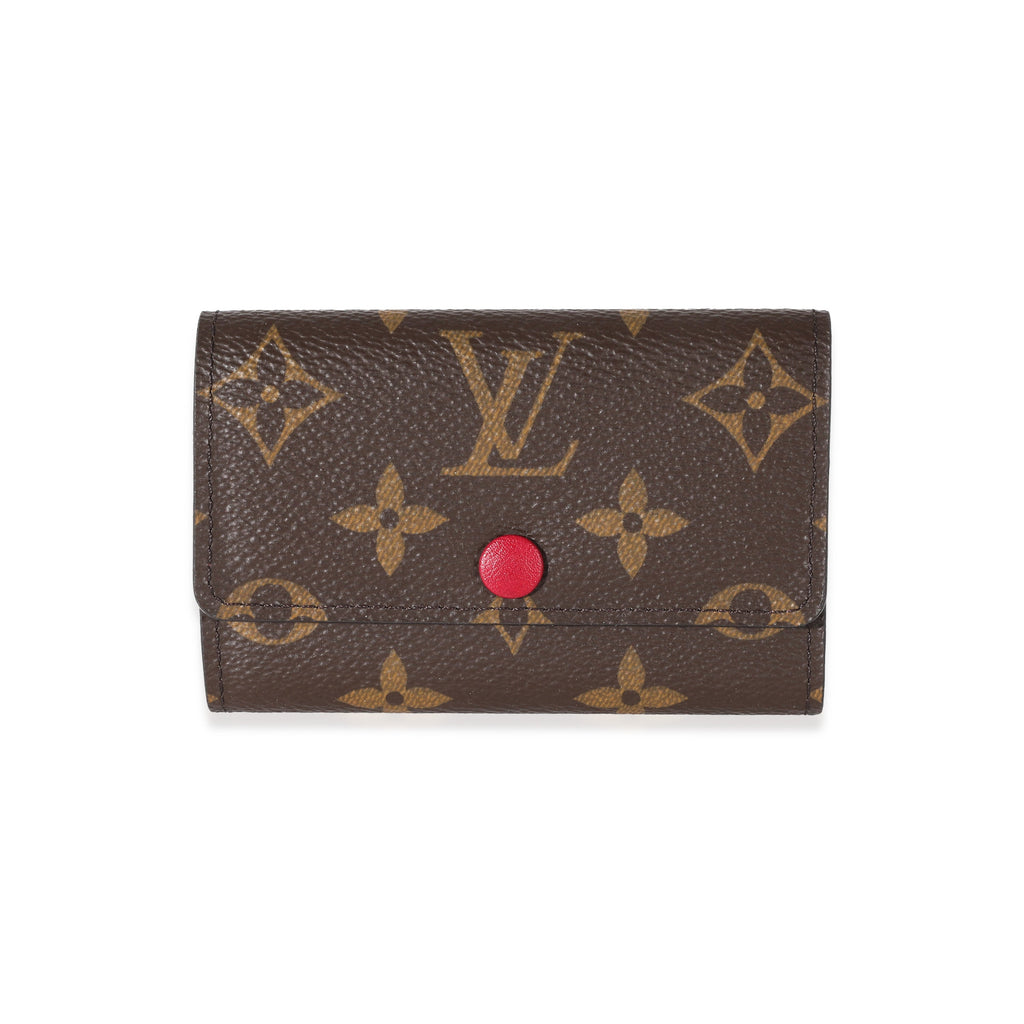 Louis Vuitton Louis Vuitton Monogram Canvas Fuchsia 6 Key Holder