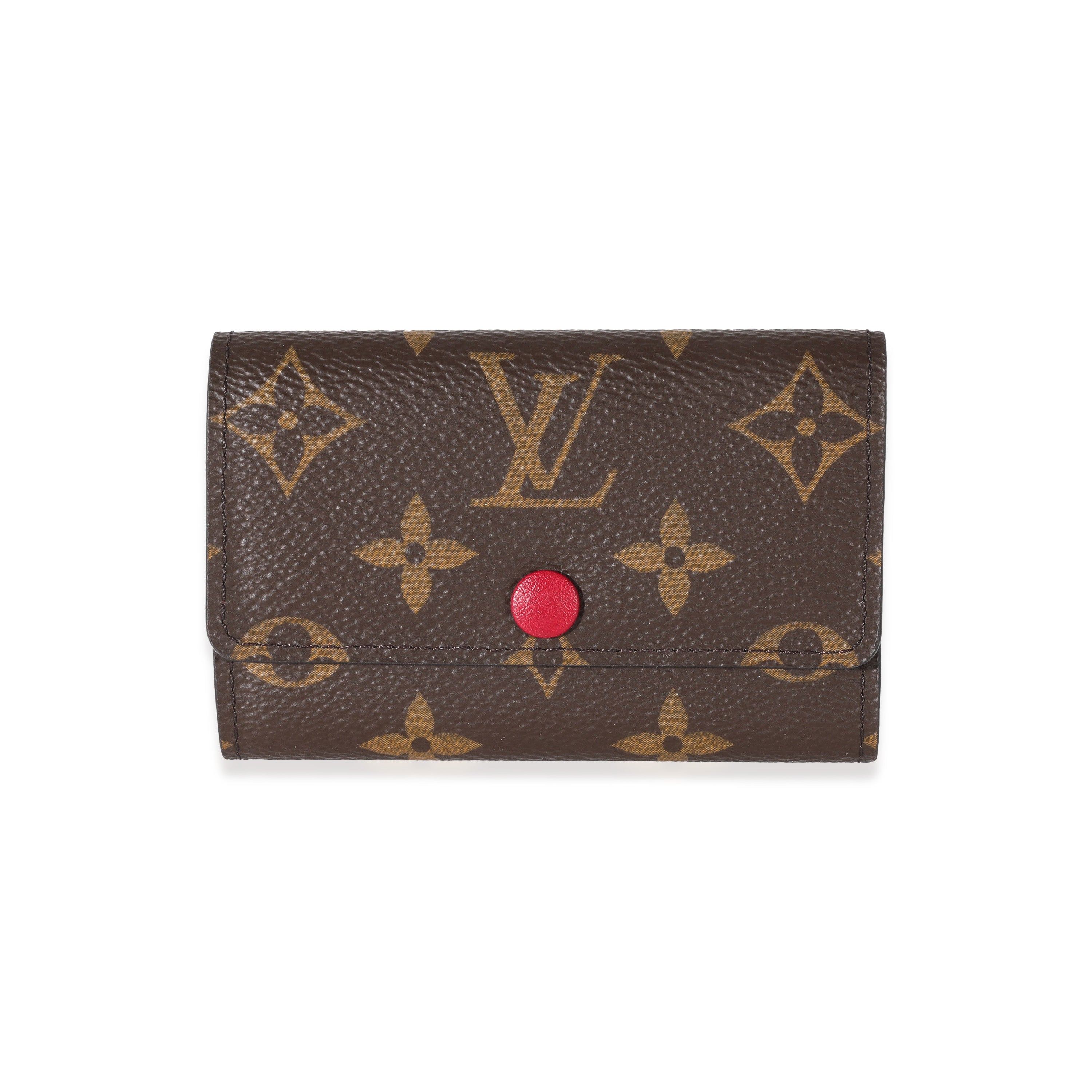 Louis Vuitton Louis Vuitton Monogram Canvas Fuchsia 6 Key Holder
