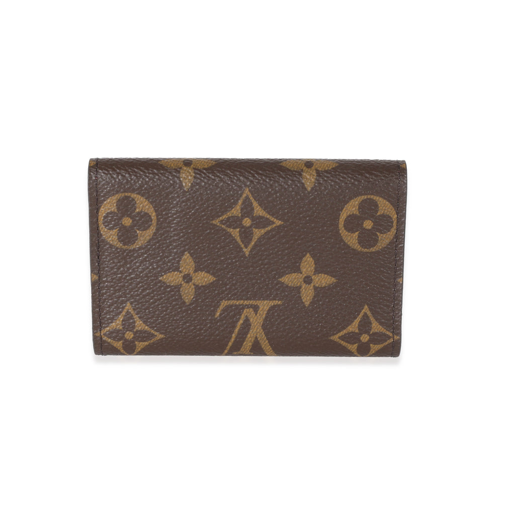 Louis Vuitton Louis Vuitton Monogram Canvas Fuchsia 6 Key Holder