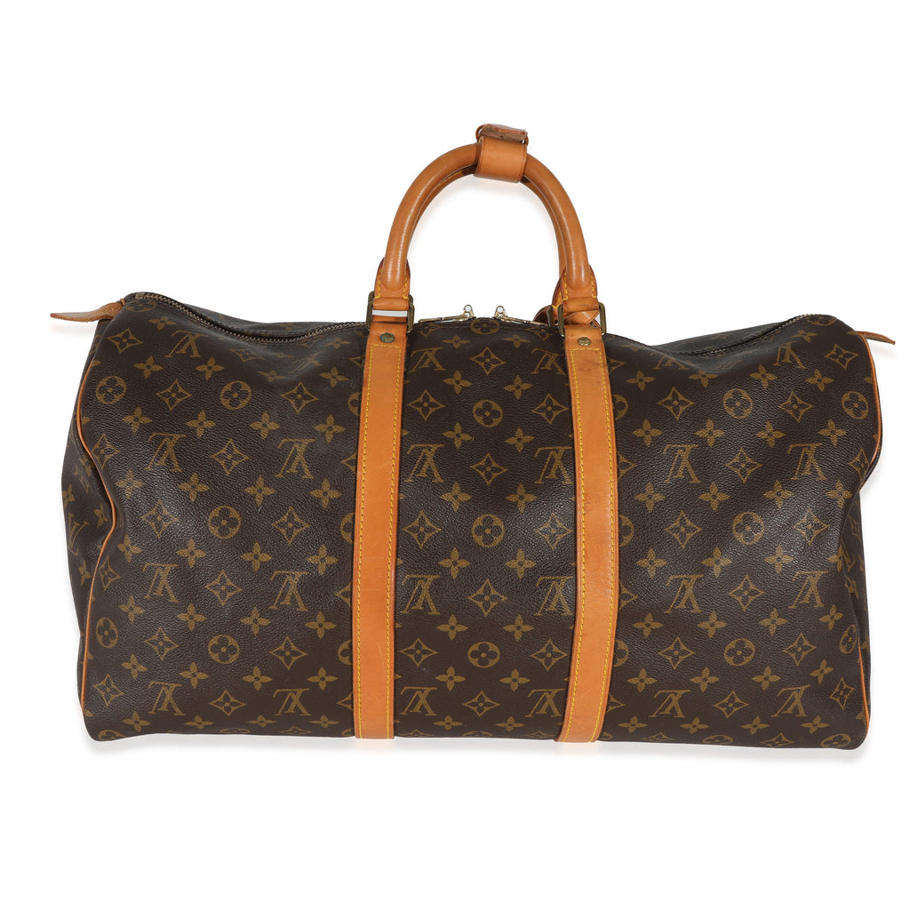 Louis Vuitton Louis Vuitton Vintage Monogram Canvas Keepall 50