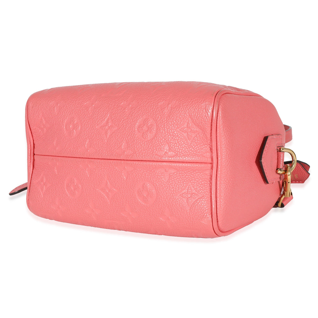 Louis Vuitton Louis Vuitton Pink Monogram Empreinte Speedy Bandoulière NM 20