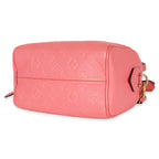 Louis Vuitton Louis Vuitton Pink Monogram Empreinte Speedy Bandoulière NM 20