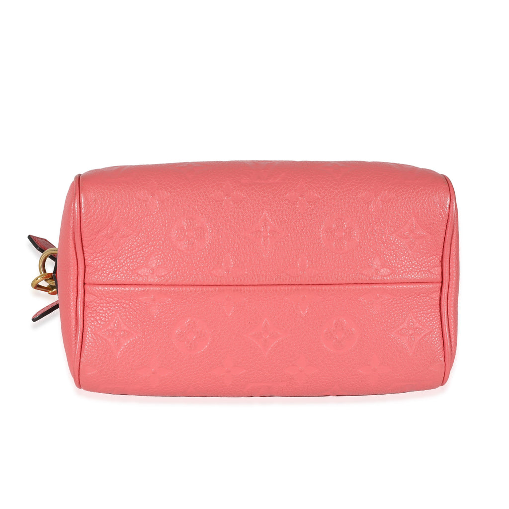 Louis Vuitton Louis Vuitton Pink Monogram Empreinte Speedy Bandoulière NM 20