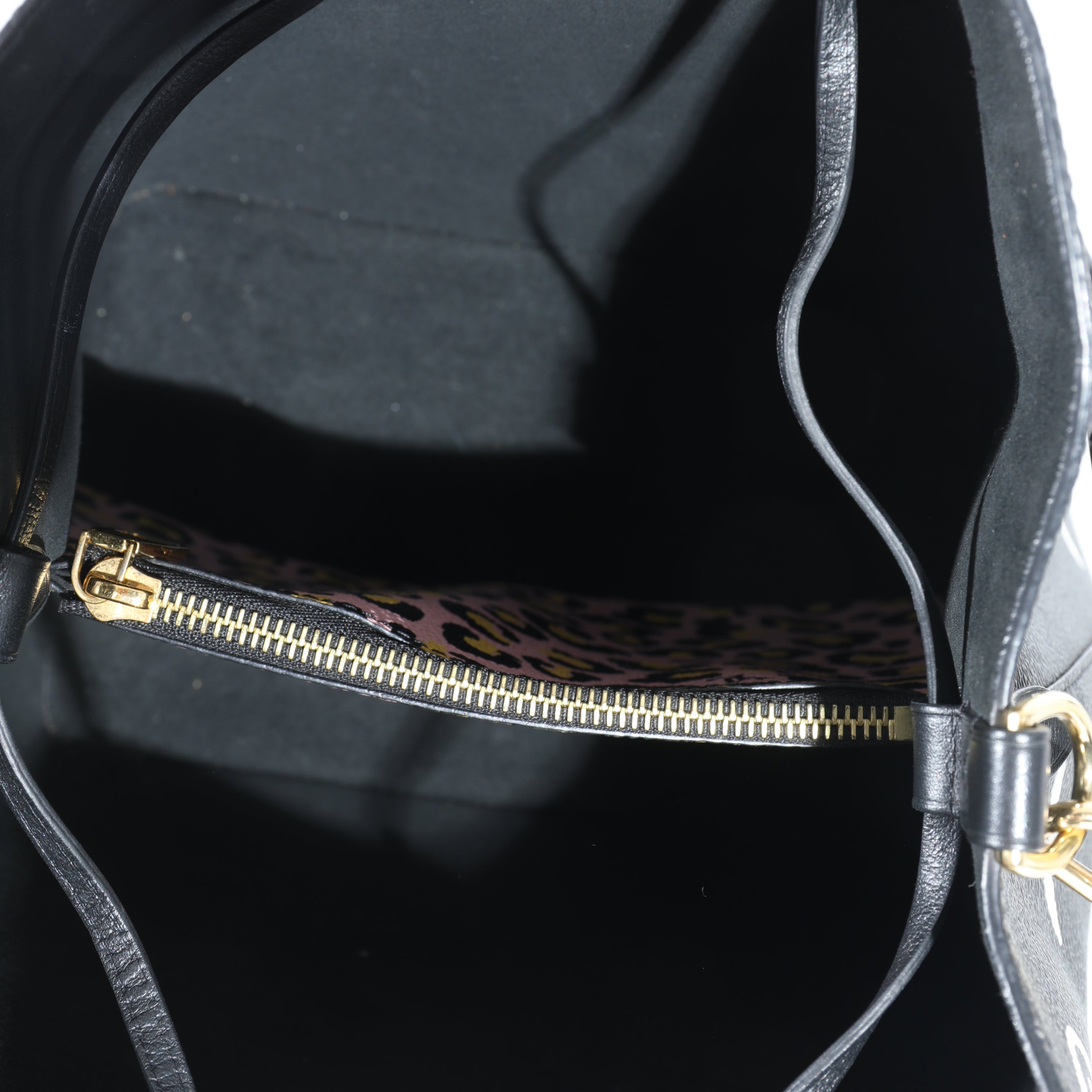 Louis Vuitton Louis Vuitton Black Giant Monogram Canvas Wild At Heart NeoNoe MM