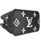 Louis Vuitton Louis Vuitton Black Giant Monogram Canvas Wild At Heart NeoNoe MM