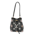 Louis Vuitton Louis Vuitton Black Giant Monogram Canvas Wild At Heart NeoNoe MM