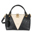 Louis Vuitton Louis Vuitton Black & Beige Monogram Empreinte V Tote BB