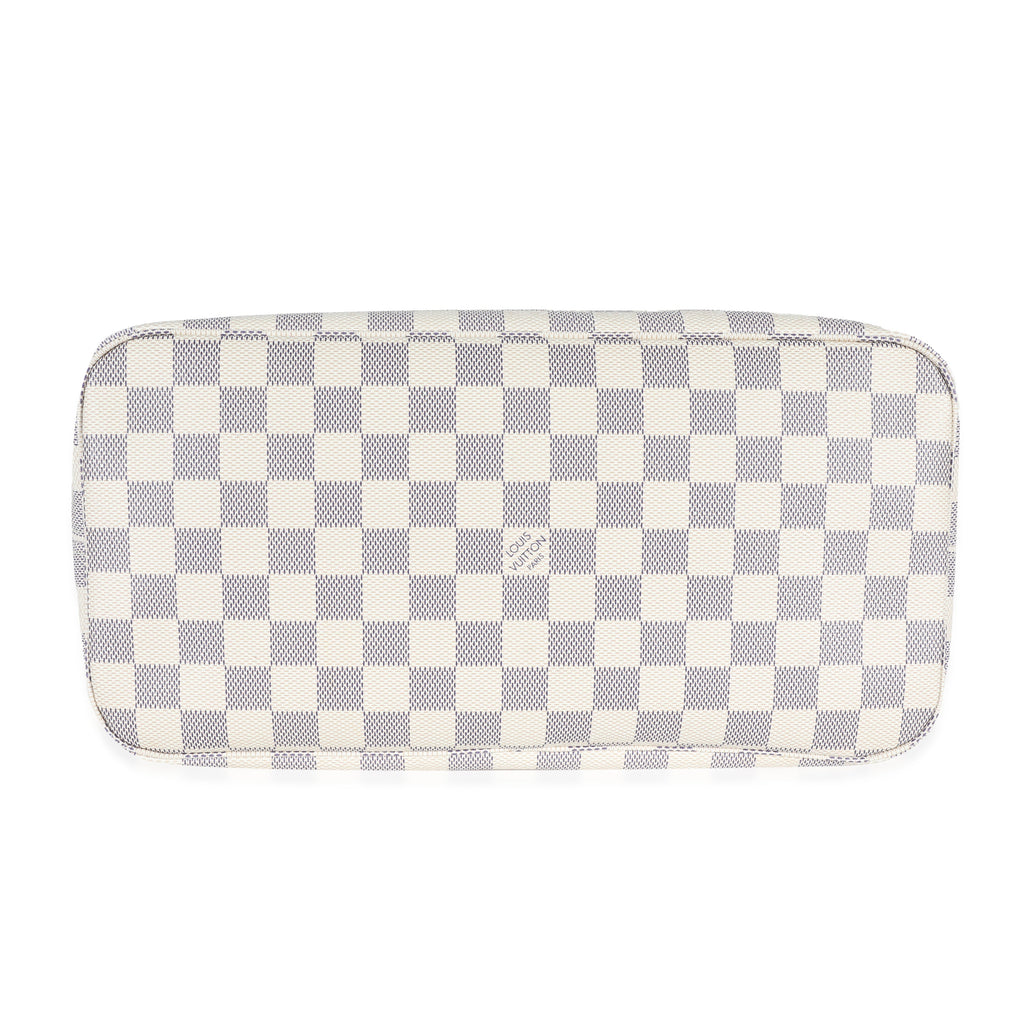 Louis Vuitton Louis Vuitton Damier Azur Canvas Braided Neverfull MM