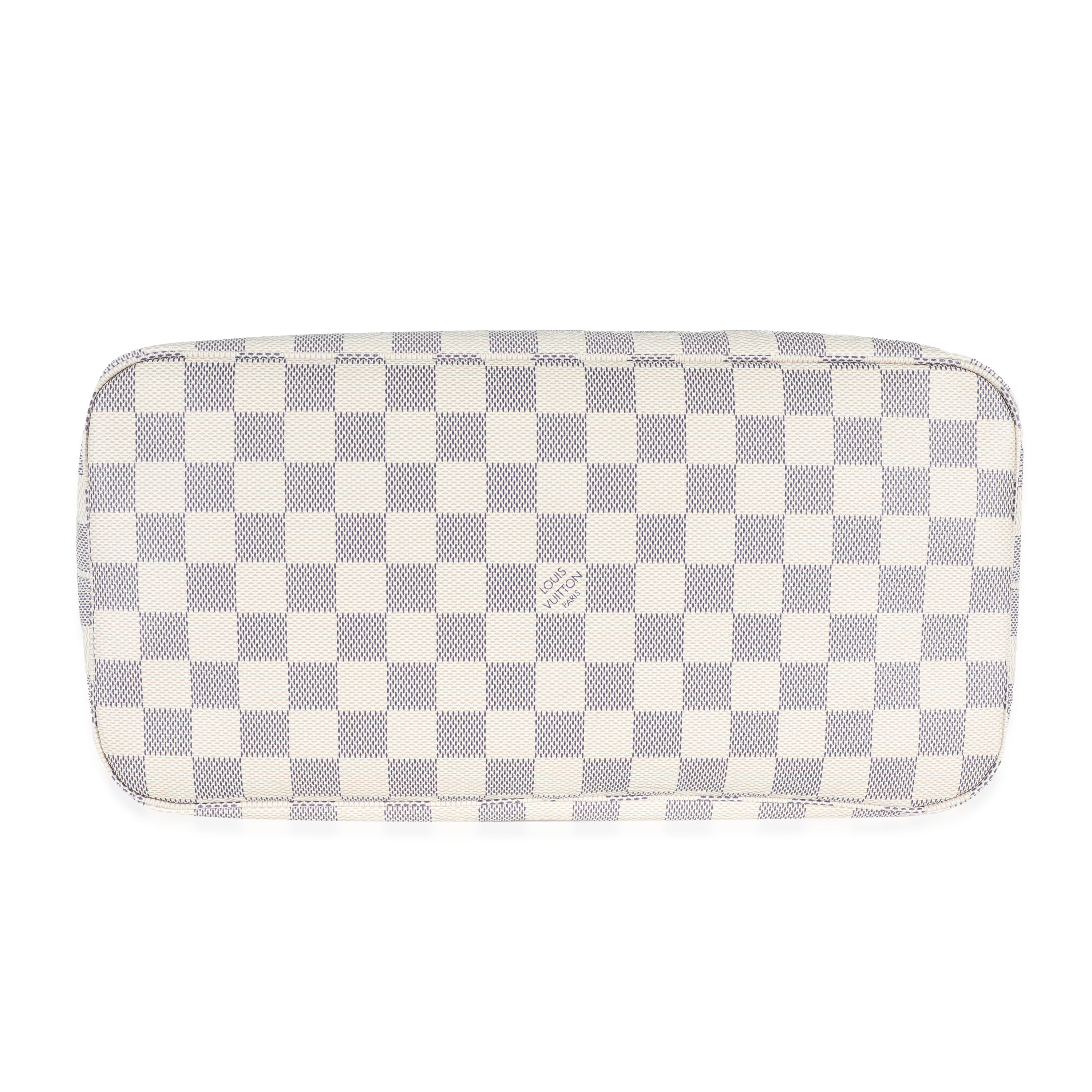 Louis Vuitton Louis Vuitton Damier Azur Canvas Braided Neverfull MM