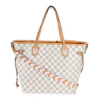 Louis Vuitton Louis Vuitton Damier Azur Canvas Braided Neverfull MM