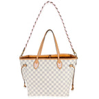 Louis Vuitton Louis Vuitton Damier Azur Canvas Braided Neverfull MM
