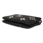 Louis Vuitton Louis Vuitton Bicolore Monogram Empreinte Double Zip Pochette