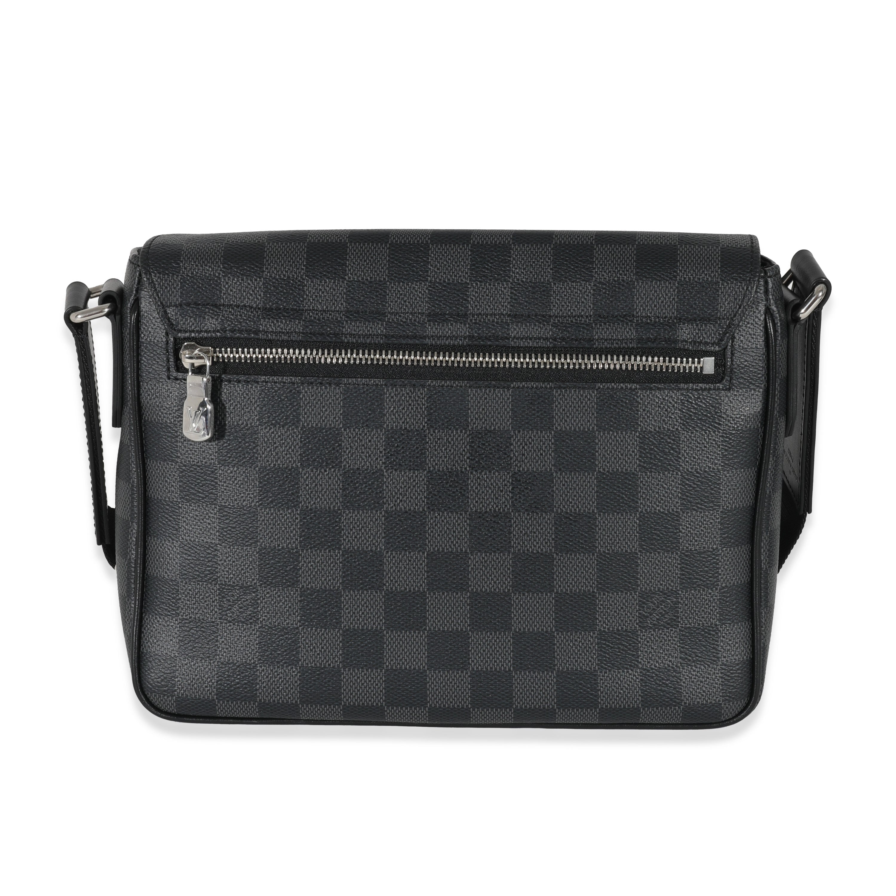 Louis Vuitton Louis Vuitton Damier Graphite Canvas District PM