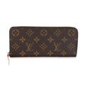 Louis Vuitton Louis Vuitton Monogram Canvas Rose Ballerine Clemence Wallet