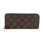 Louis Vuitton Louis Vuitton Monogram Canvas Rose Ballerine Clemence Wallet