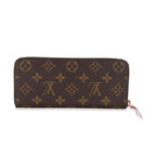 Louis Vuitton Louis Vuitton Monogram Canvas Rose Ballerine Clemence Wallet