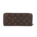 Louis Vuitton Louis Vuitton Monogram Canvas Rose Ballerine Clemence Wallet