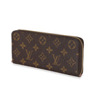 Louis Vuitton Louis Vuitton Monogram Canvas Rose Ballerine Clemence Wallet
