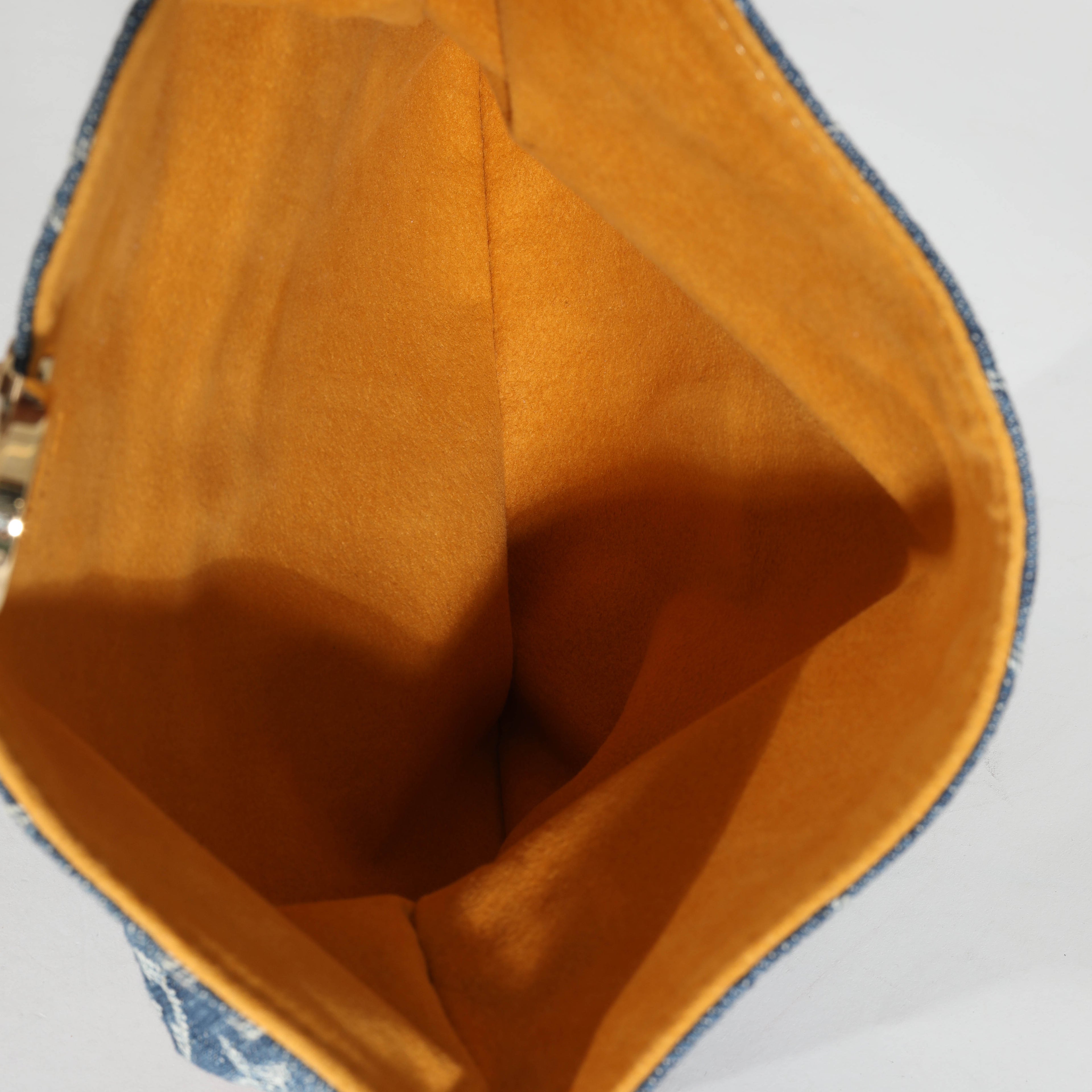 Louis Vuitton Louis Vuitton Blue Monogram Denim Plat Pochette