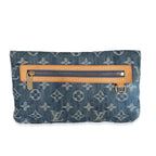 Louis Vuitton Louis Vuitton Blue Monogram Denim Plat Pochette