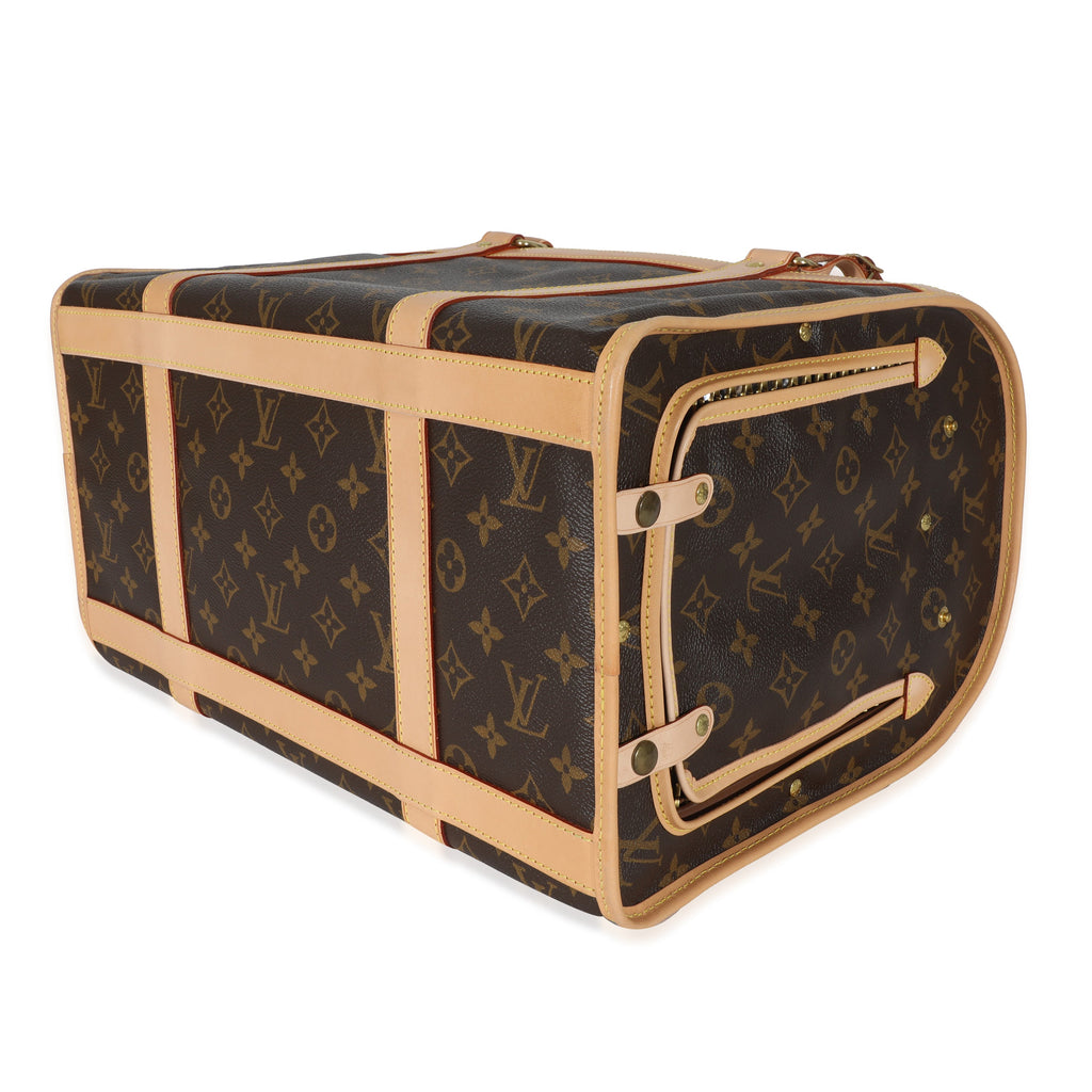 Louis Vuitton Louis Vuitton Monogram Canvas Sac Chien 40 Pet Carrier