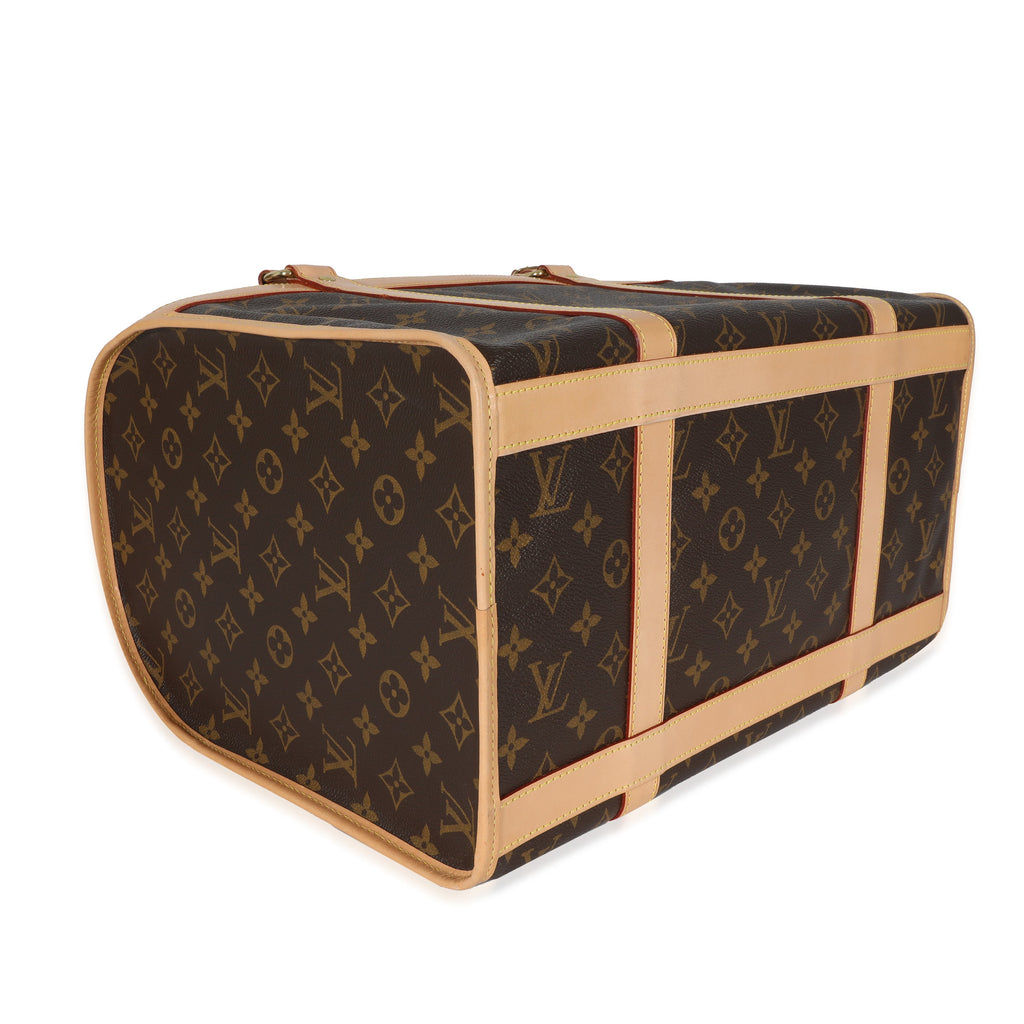 Louis Vuitton Louis Vuitton Monogram Canvas Sac Chien 40 Pet Carrier