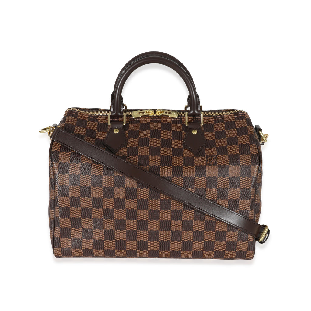 Louis Vuitton Louis Vuitton Damier Ebene Canvas Speedy Bandoulière 30