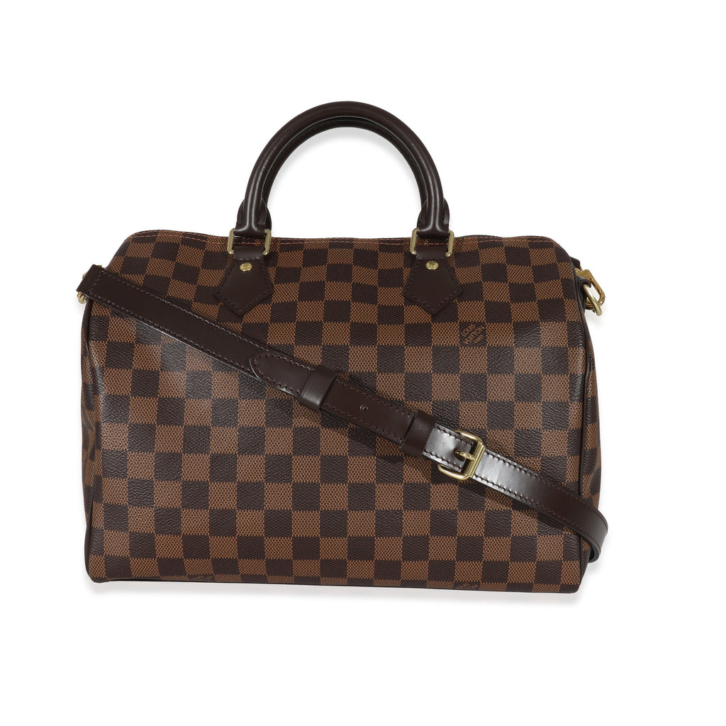 Louis Vuitton Louis Vuitton Damier Ebene Canvas Speedy Bandoulière 30