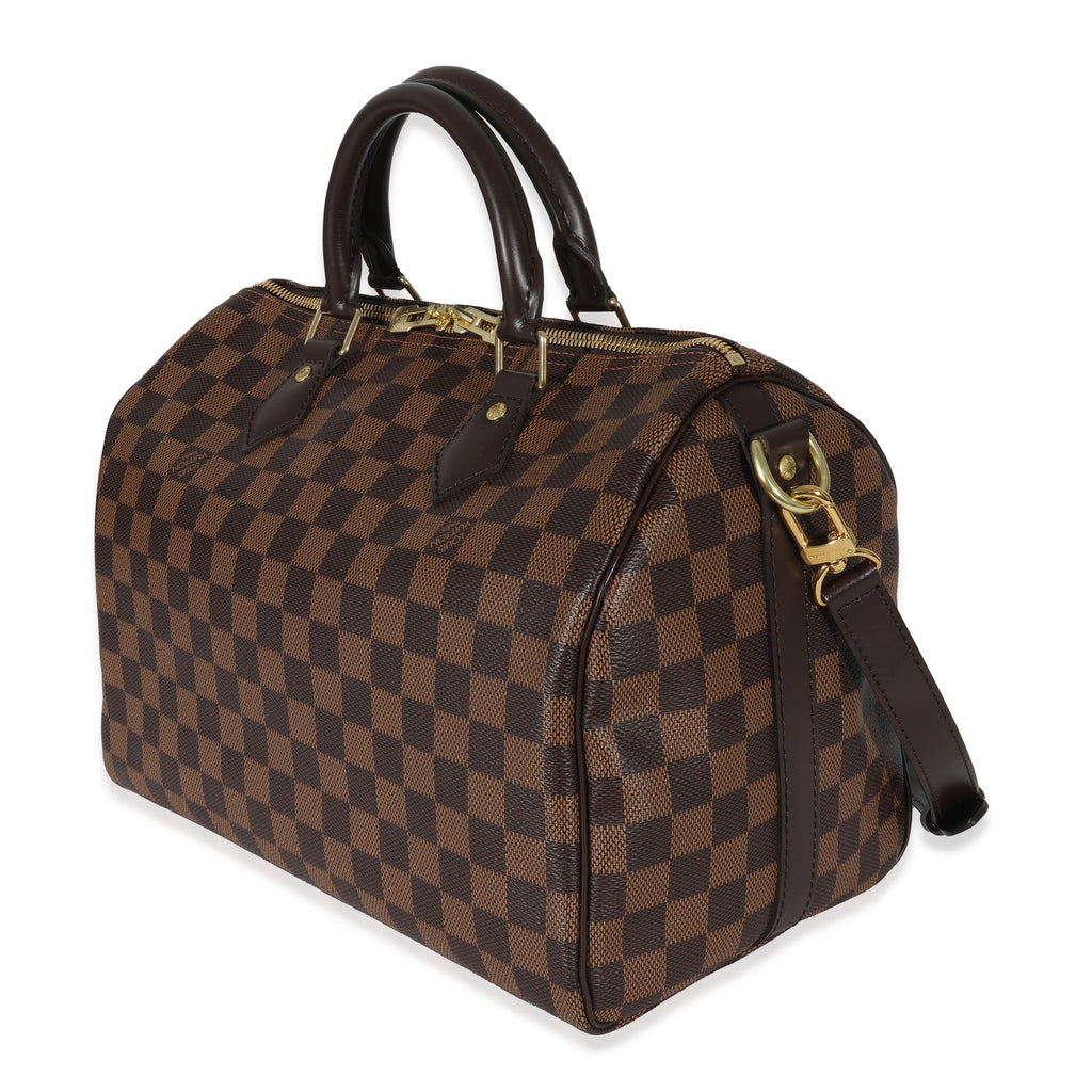 Louis Vuitton Louis Vuitton Damier Ebene Canvas Speedy Bandoulière 30