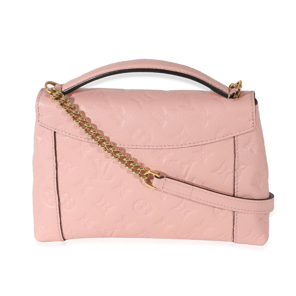 Louis Vuitton Louis Vuitton Empreinte Rose Poudre Blanche BB