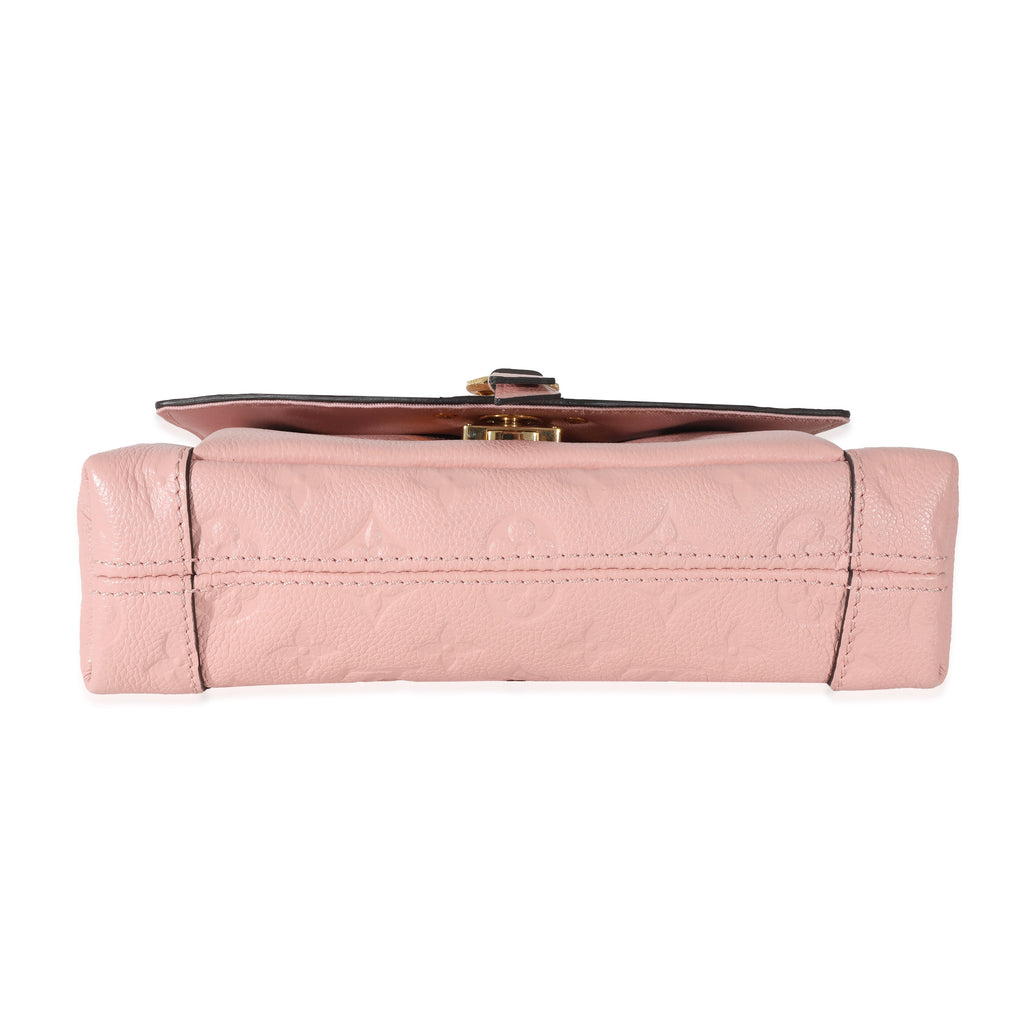 Louis Vuitton Louis Vuitton Empreinte Rose Poudre Blanche BB