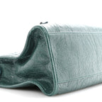 Balenciaga Arena Lambskin Classic Hardware Medium Le City Dark Emerald