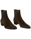 Saint Laurent Wyatt 40 Suede Chelsea Boot (Authentic Pre-Loved)