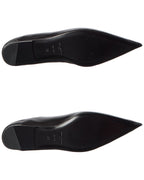 Saint Laurent Carolyn Leather Flat (Authentic Pre-Loved)