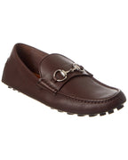 Gucci Horsebit Leather Loafer Brown Multi