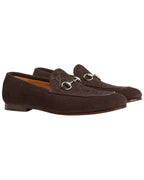 Gucci Suede Loafer Brown