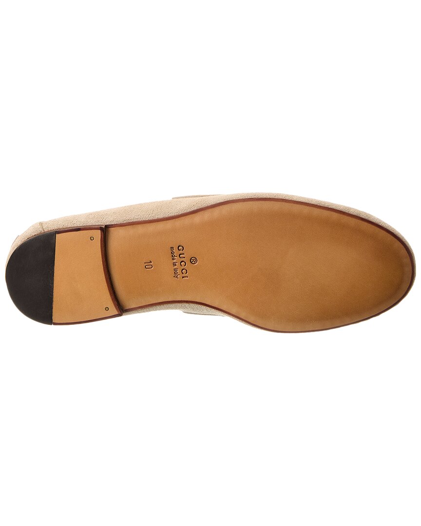 Gucci Interlocking G Suede Loafer