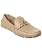 Gucci Driver Leather Loafer Brown Multi 5
