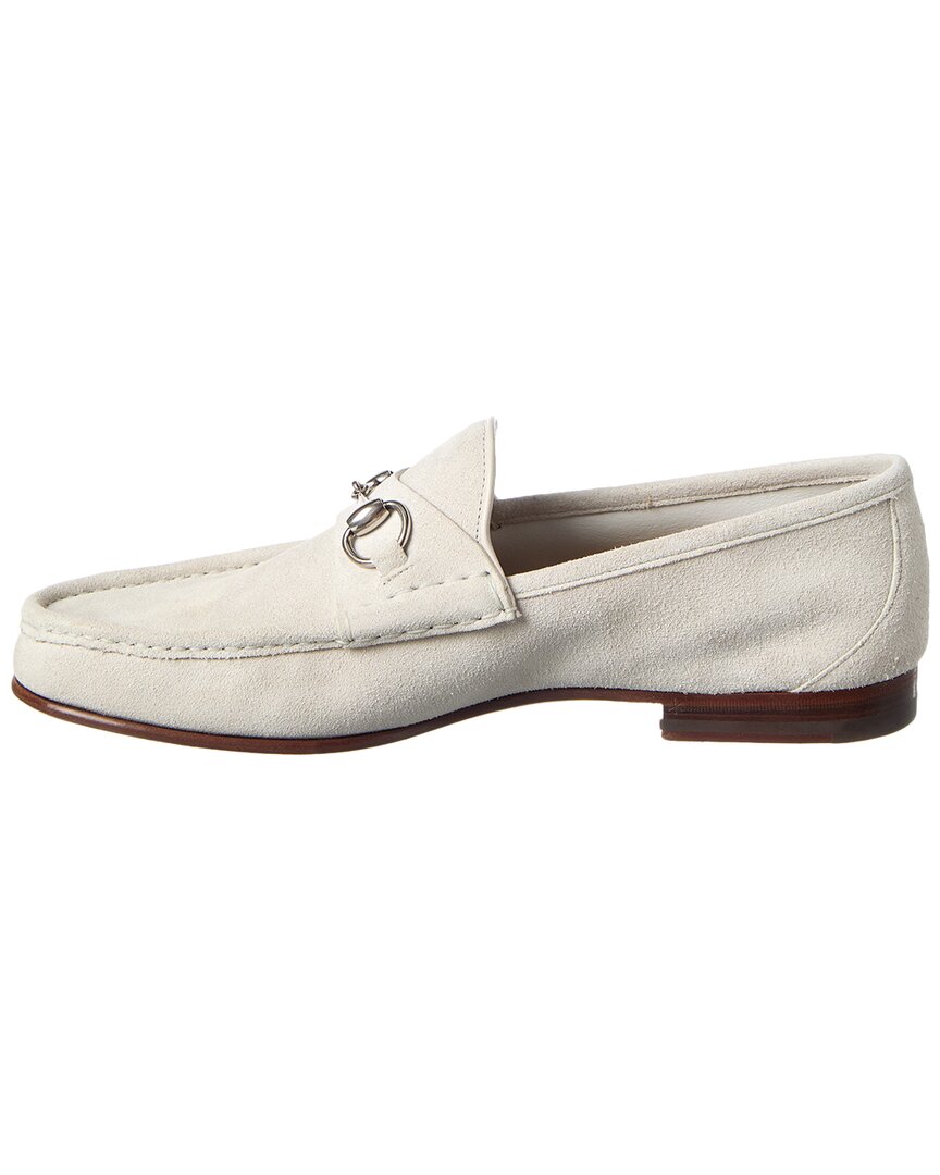 Gucci Horsebit Suede Loafer
