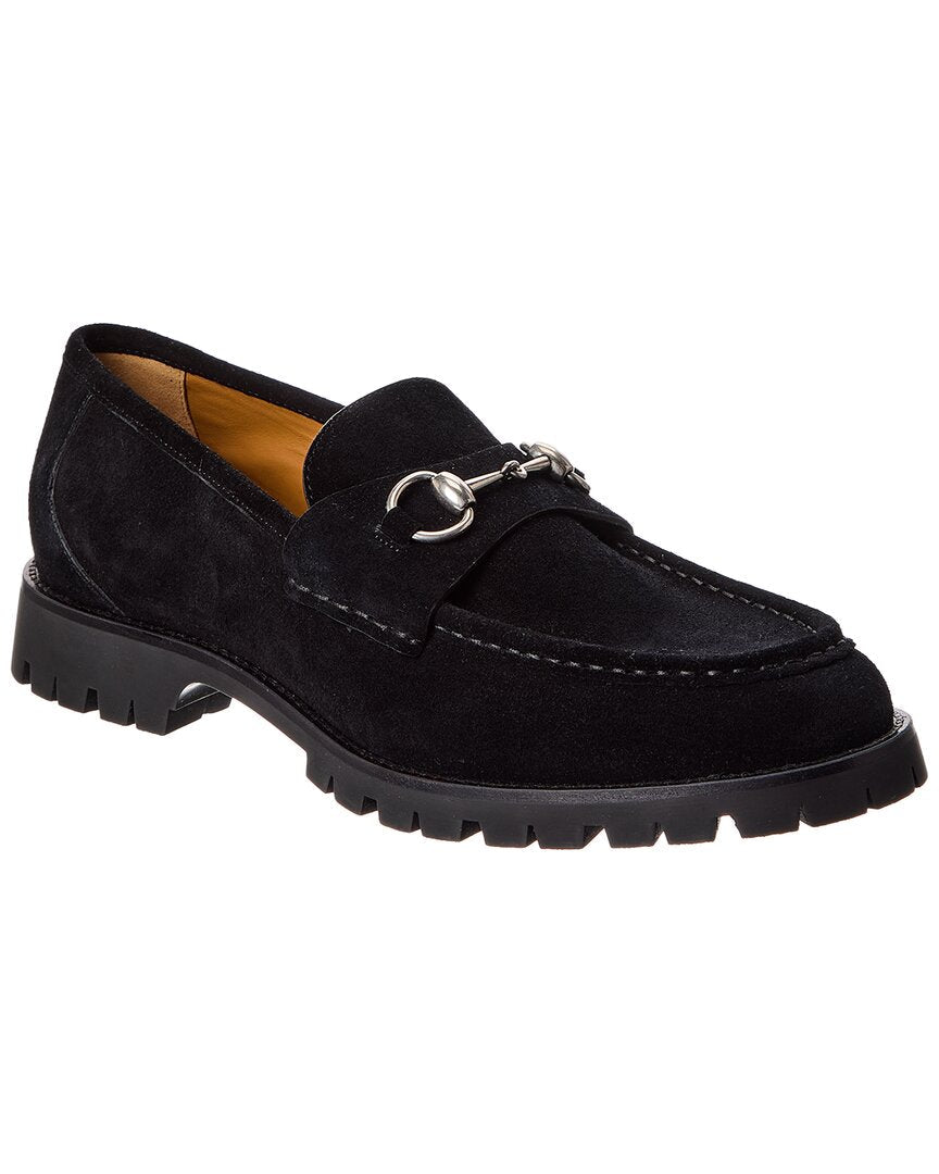Gucci Horsebit Suede Loafer