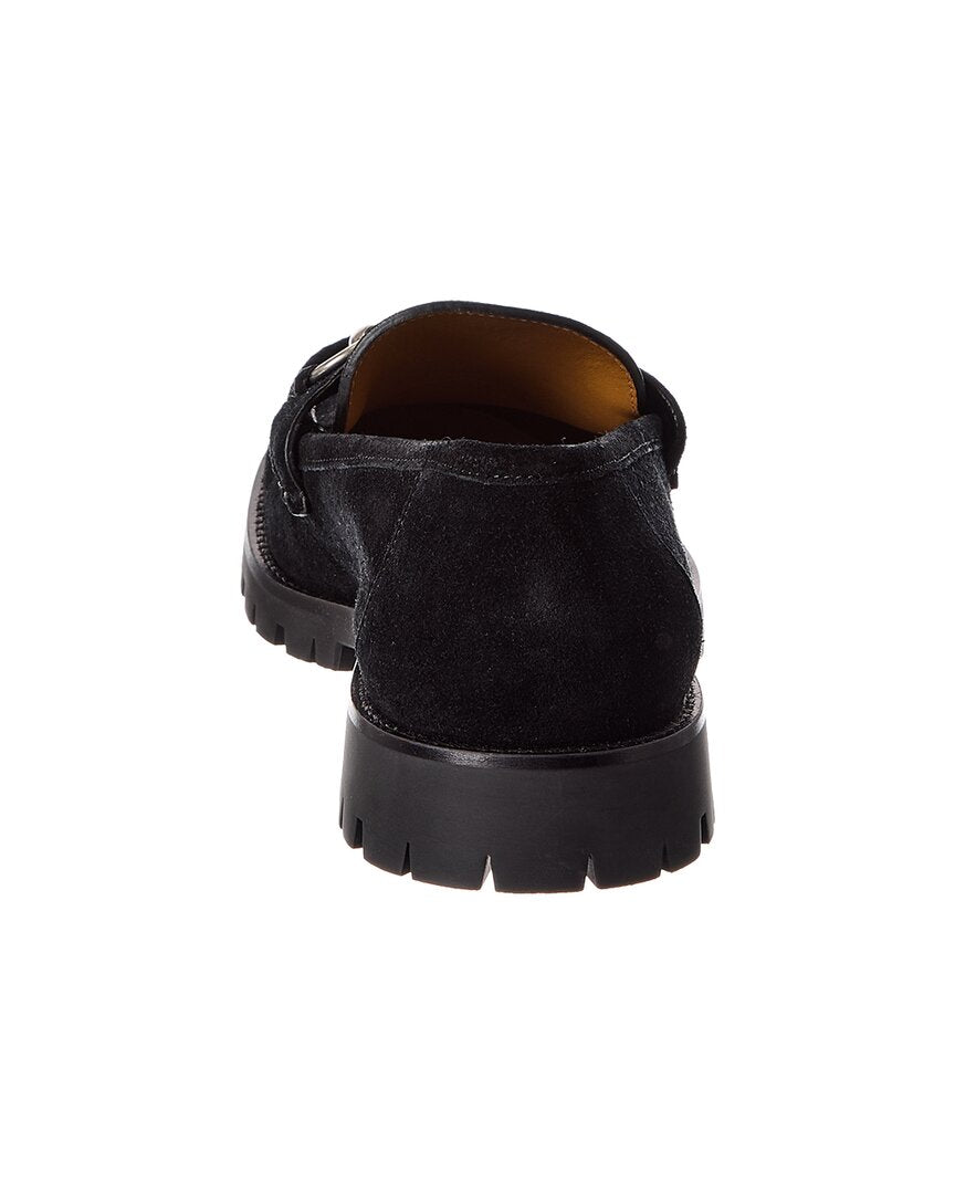 Gucci Horsebit Suede Loafer