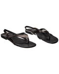 Saint Laurent Keith Leather Sandal (Authentic Pre-Loved)